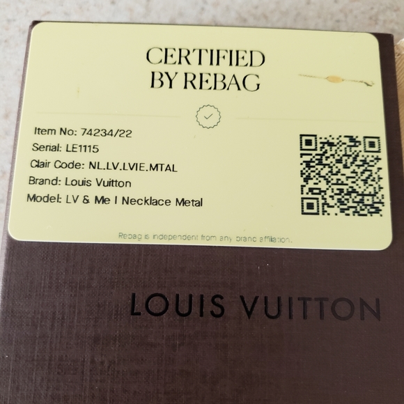 Louis Vuitton LV & Me I Necklace - Picture 6 of 7